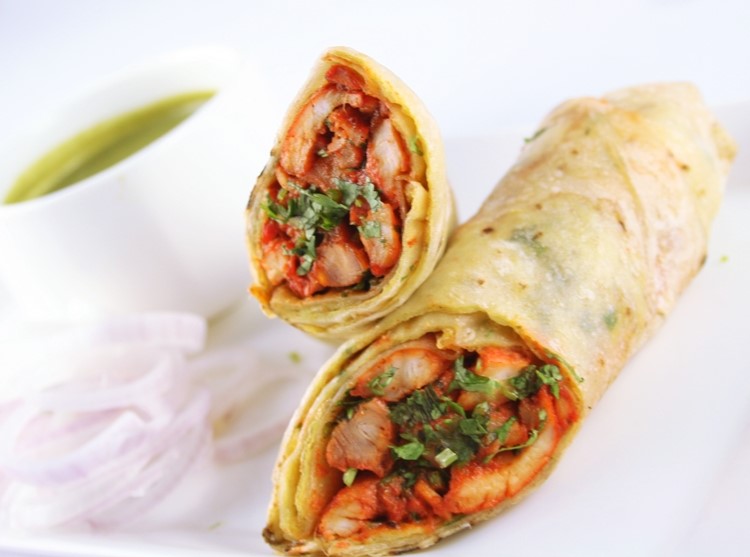 Malai Tikka Roll